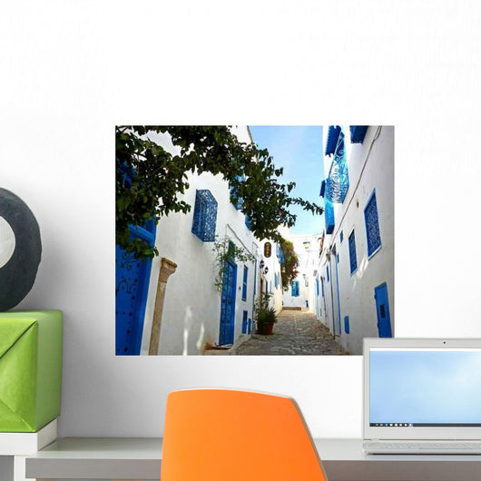 Rue Sidi Bou Said Wall Decal