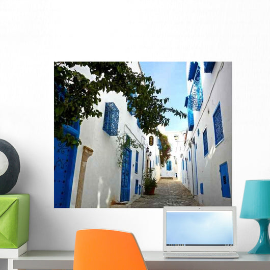 Rue Sidi Bou Said Wall Decal