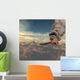 Erupting Volcano Wall Decal