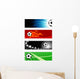 Soccer banners Wall Mural