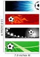 Soccer banners Wall Mural