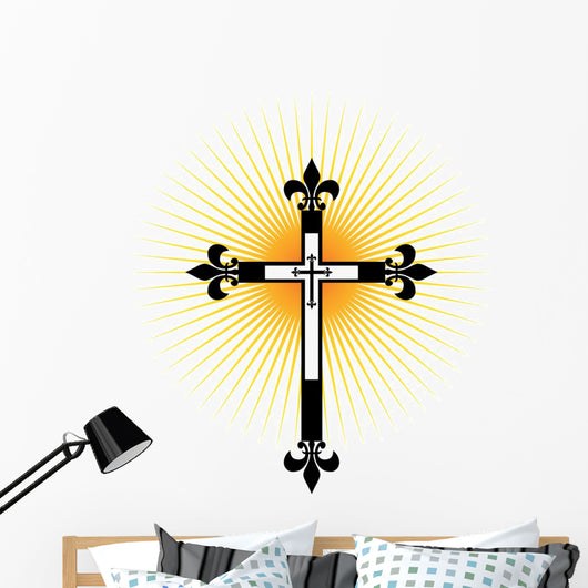 crucifix Wall Decal