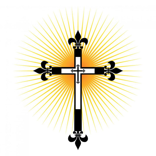 crucifix Wall Decal