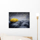 umbrellas Wall Mural