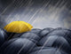 umbrellas Wall Mural