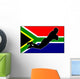 rugby try south Africa Wall Mural