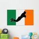 rugby try ireland Wall Mural