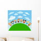 Happy Kids Wall Mural