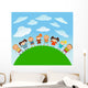 Happy Kids Wall Mural