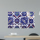 Ancient Handmade Turkish Tiles Wall Decal