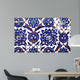 Ancient Handmade Turkish Tiles Wall Decal