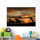 Sunset Beach with Horses