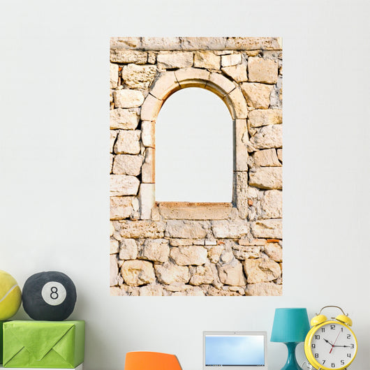 Window Stone Wall