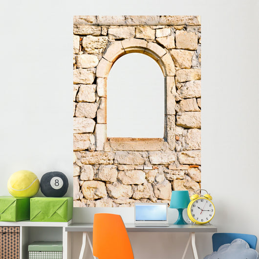 Window Stone Wall