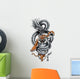 Tattoo Dragon With a Tiger Twist Wall Decal