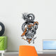 Tattoo Dragon With a Tiger Twist Wall Decal