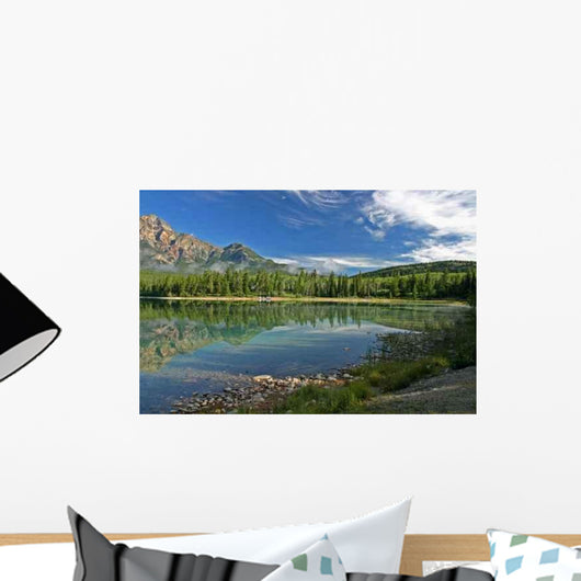 Lake Patricia Jasper National Wall Decal Design 2