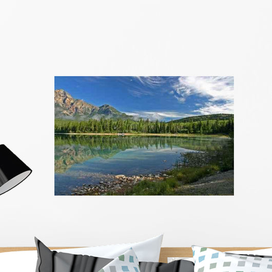 Lake Patricia Jasper National Wall Decal Design 2