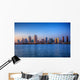 San Diego skyline on clear evening in HDR Wall Mural