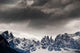 Dark Clouds Dolomites Wall Decal