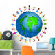 Global Kids Wall Decal