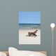 idyllic wild beach Wall Mural