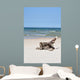 idyllic wild beach Wall Mural