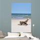 idyllic wild beach Wall Mural