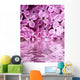 beautiful lilac above the water Wall Mural