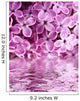 beautiful lilac above the water Wall Mural