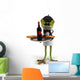 French Frog Waiter Wall Decal