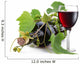 Bottle of Wine Entwined With Vine Wall Decal
