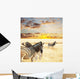 Zebras Wall Mural