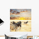 Zebras Wall Mural