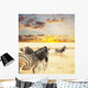 Zebras Wall Mural