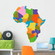 Africa map Wall Decal