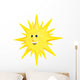 Smiling Sun Wall Decal