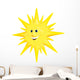 Smiling Sun Wall Decal