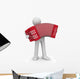 Music Collection Accordion Player Wall Decal