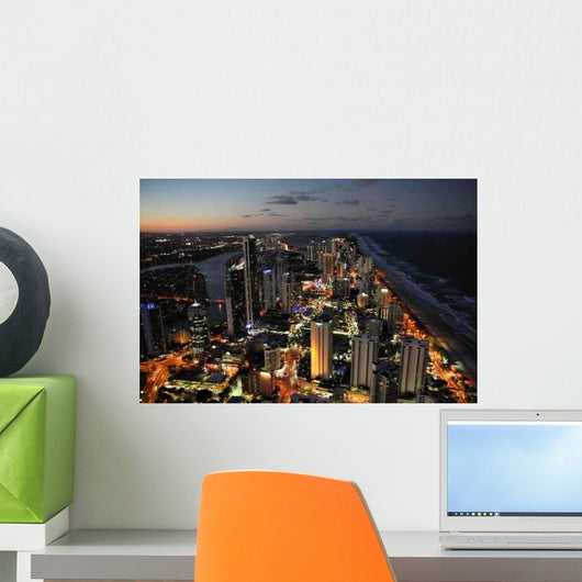 Australia Gold Coast Wall Decal