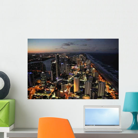 Australia Gold Coast Wall Decal