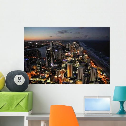 Australia Gold Coast Wall Decal
