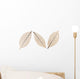 three leaves Wall Decal