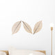 three leaves Wall Decal