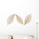 three leaves Wall Decal