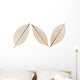 three leaves Wall Decal