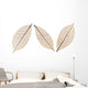 three leaves Wall Decal
