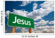 Jesus Green Road Sign Wall Mural