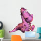 Little Sitting Dragon Wall Decal