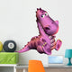 Little Sitting Dragon Wall Decal